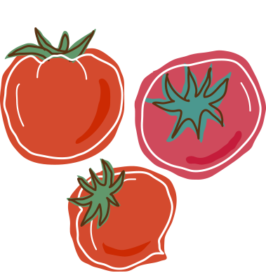 ramalletes, tomates